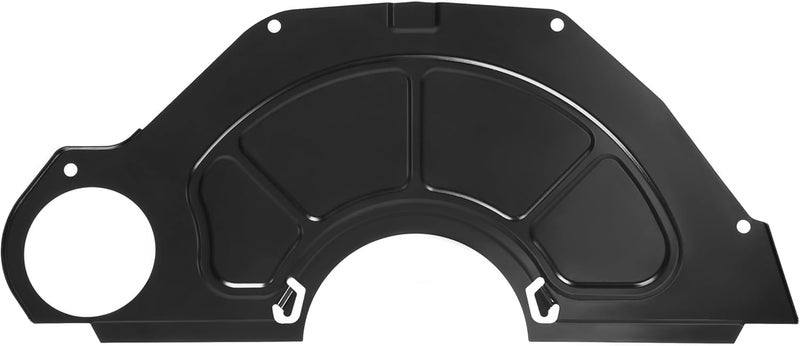 ALMULOO 11" Clutch Bellhousing Inspection Cover Compatible with 1959-1988 Chevy/Chevrolet Chevelle Corvette Camaro Replacement for 3843943 Steel Electrophoresis - Image 2